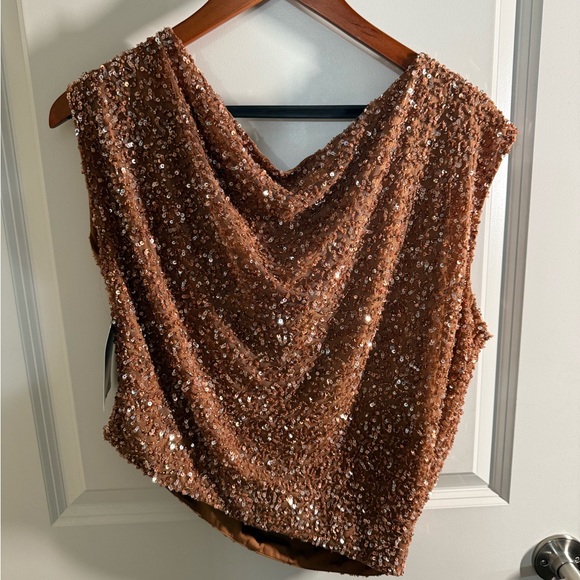 Retrofete Sequin Top. New w/tags - Picture 3 of 5